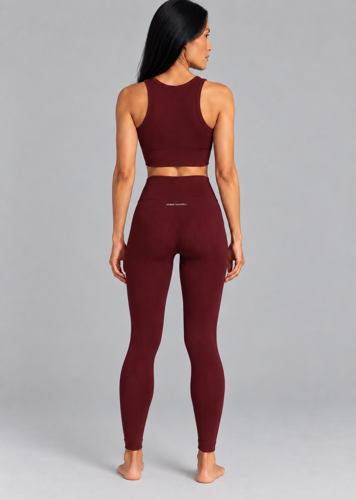 Axel Leggings | Mahogany