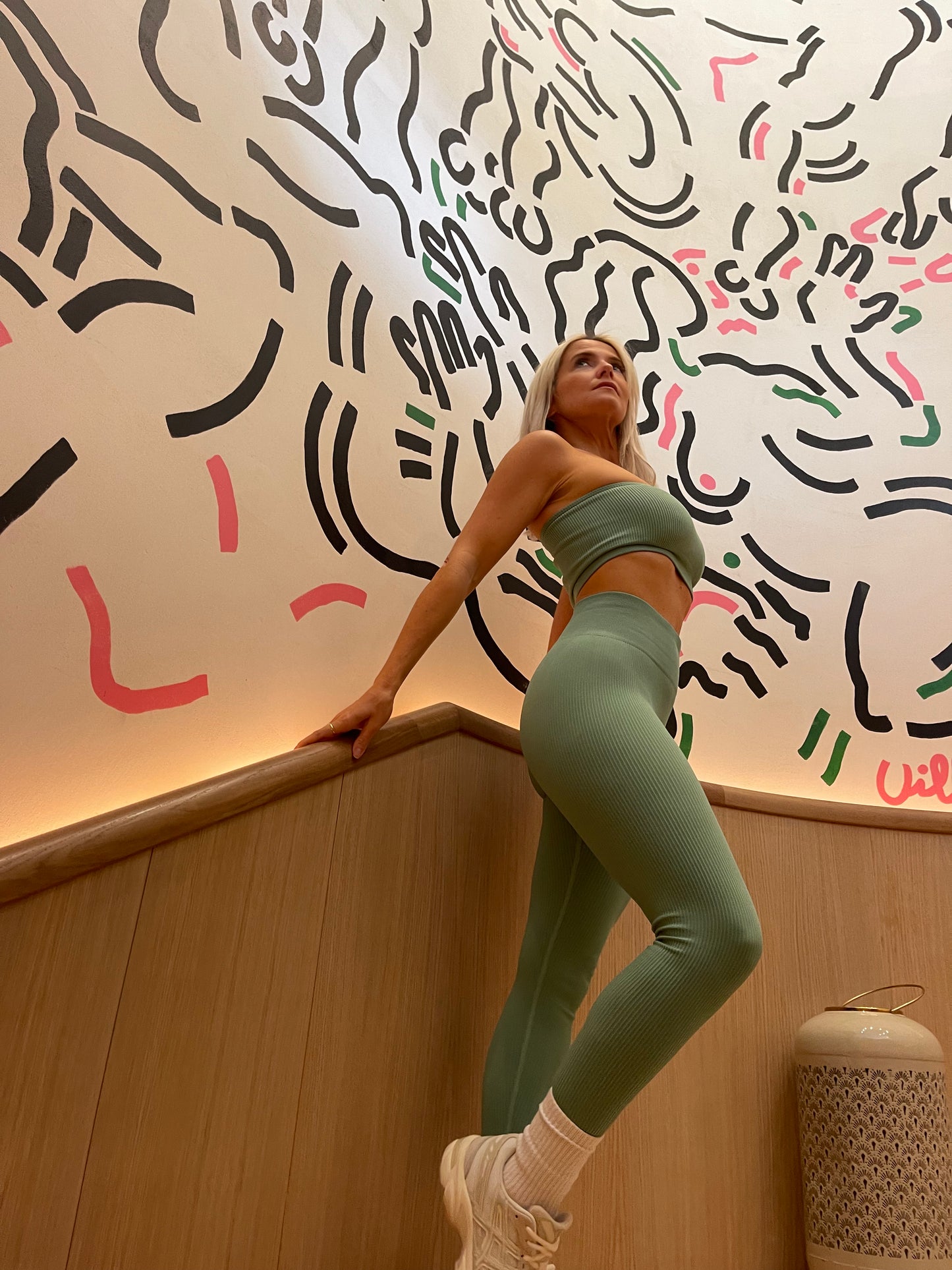 Daria Leggings | Seafoam