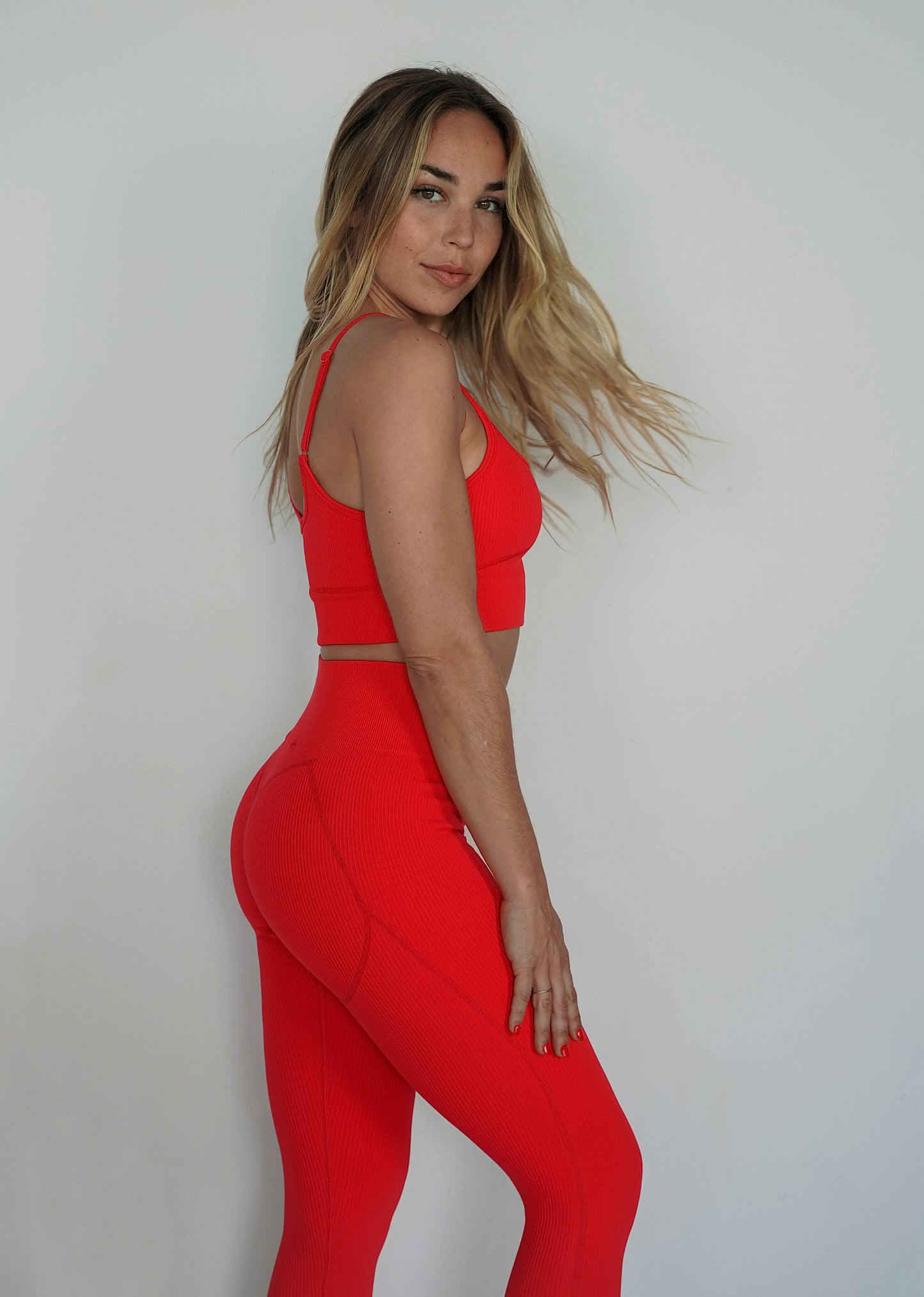 Marina Leggings | Crimson