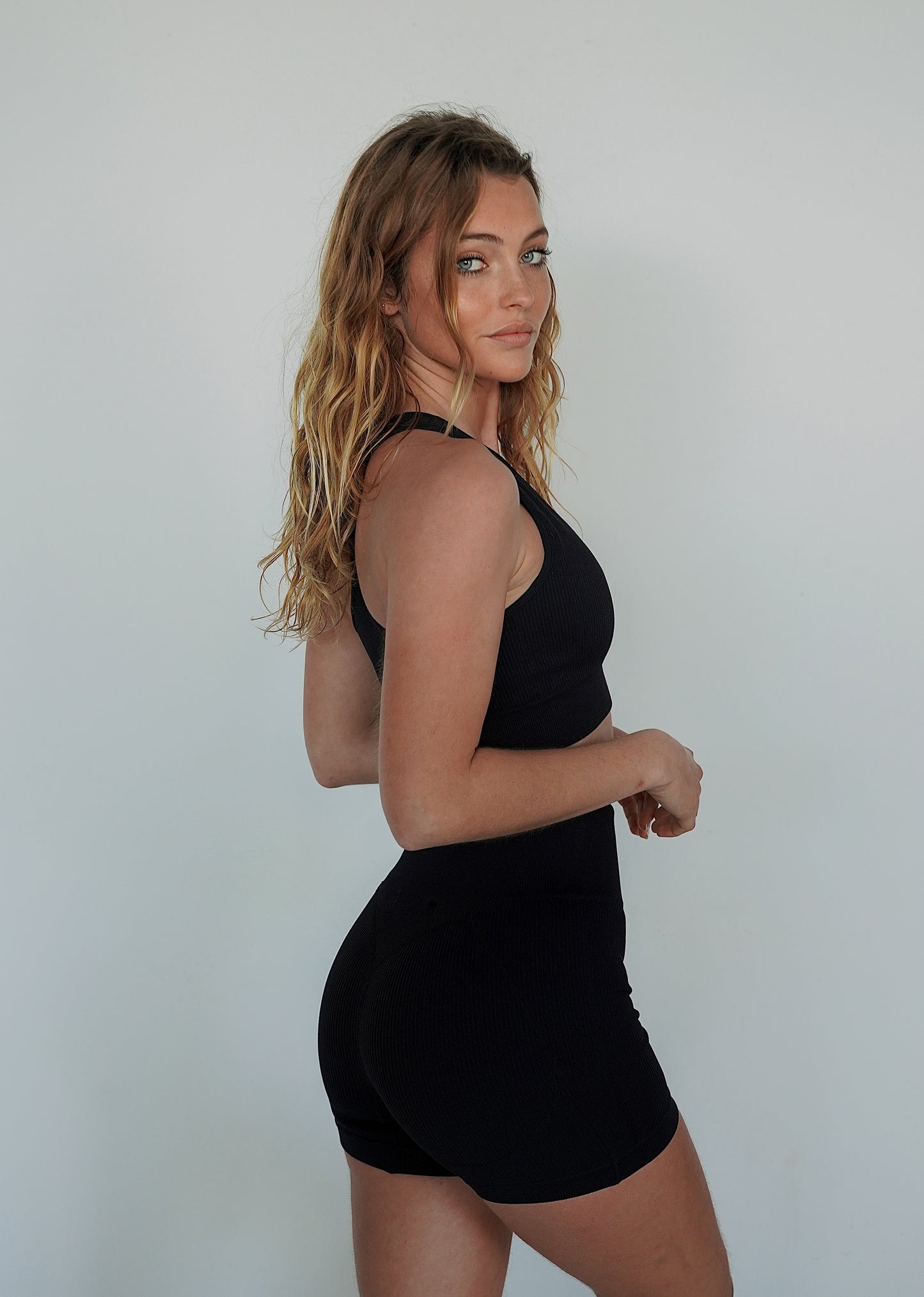 Kimmy Crop | Black