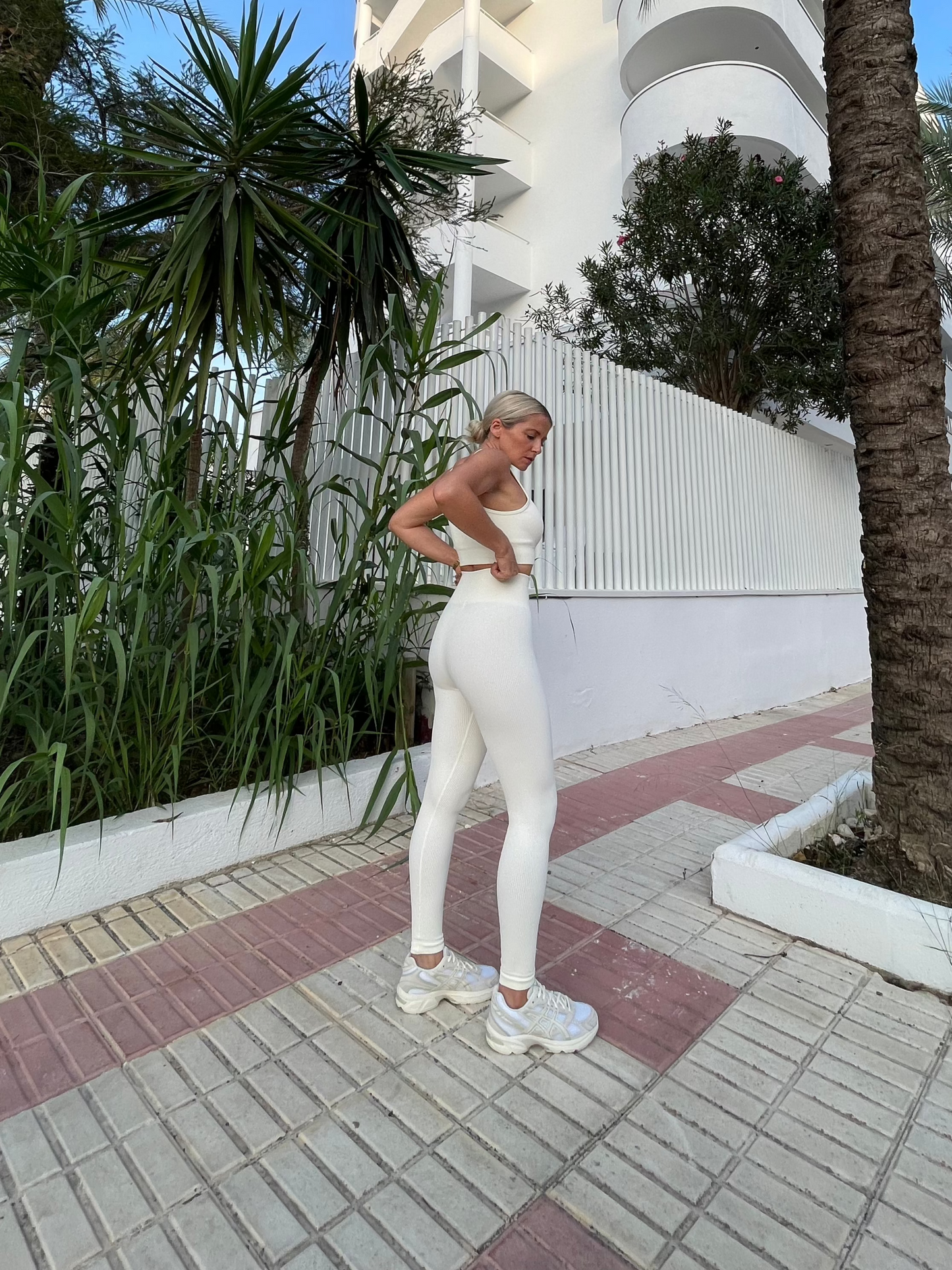 Axel Leggings | Cream