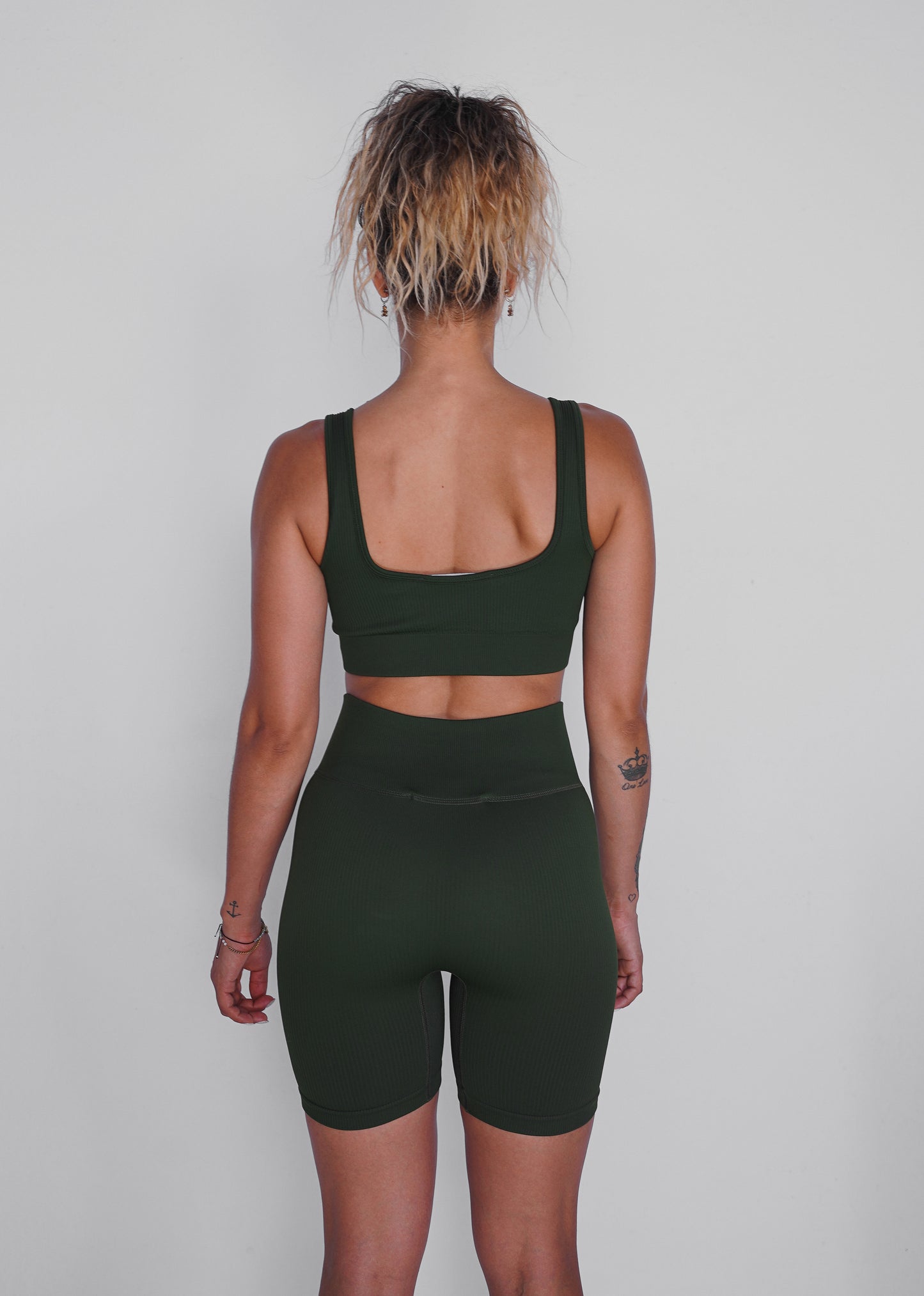 Gigi Crop | Forest Green