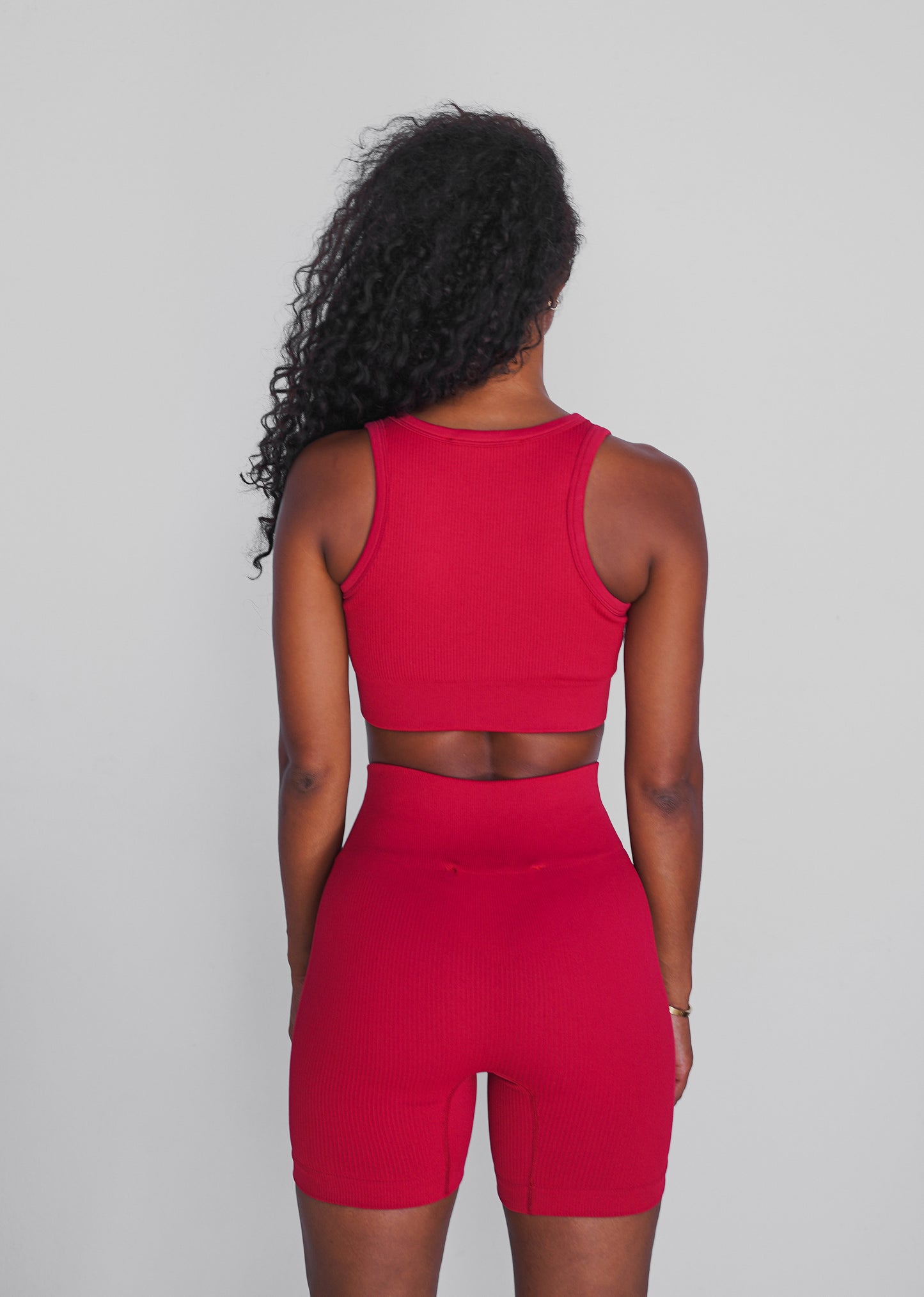 Eva Crop | Red