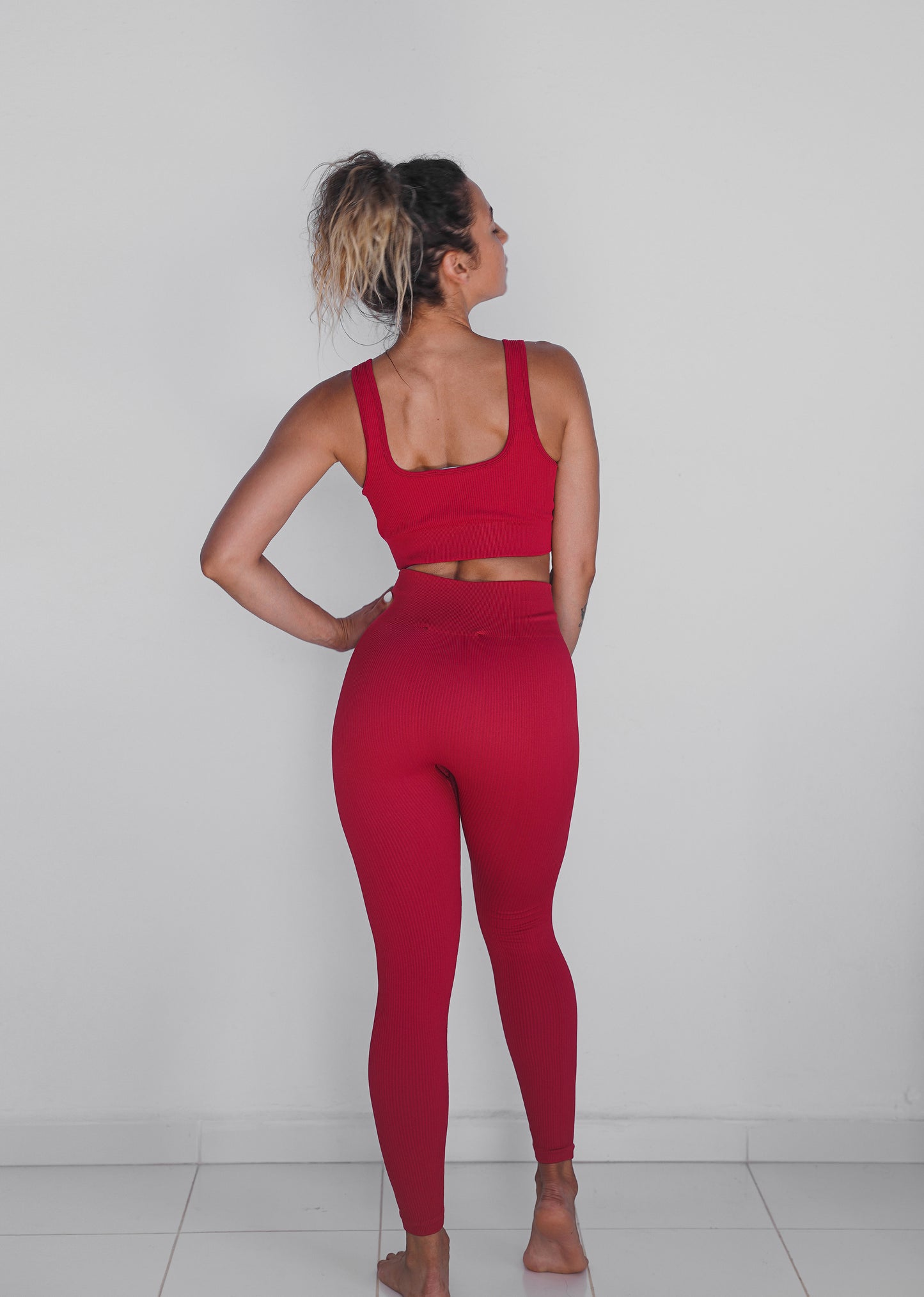 Axel Leggings | Red