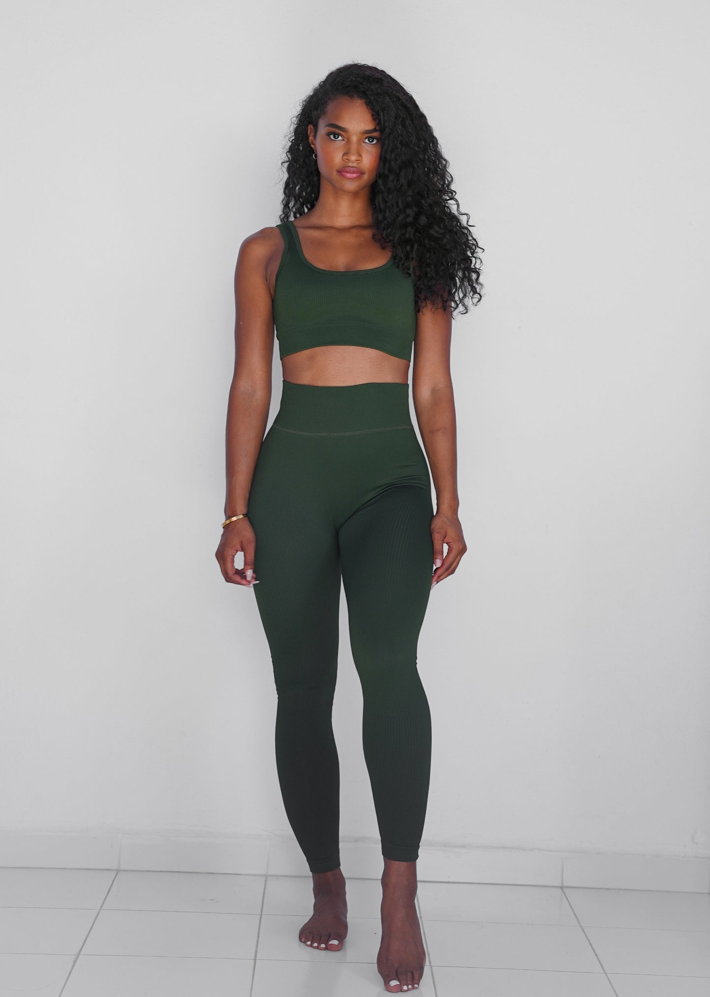 Axel Leggings | Forest Green