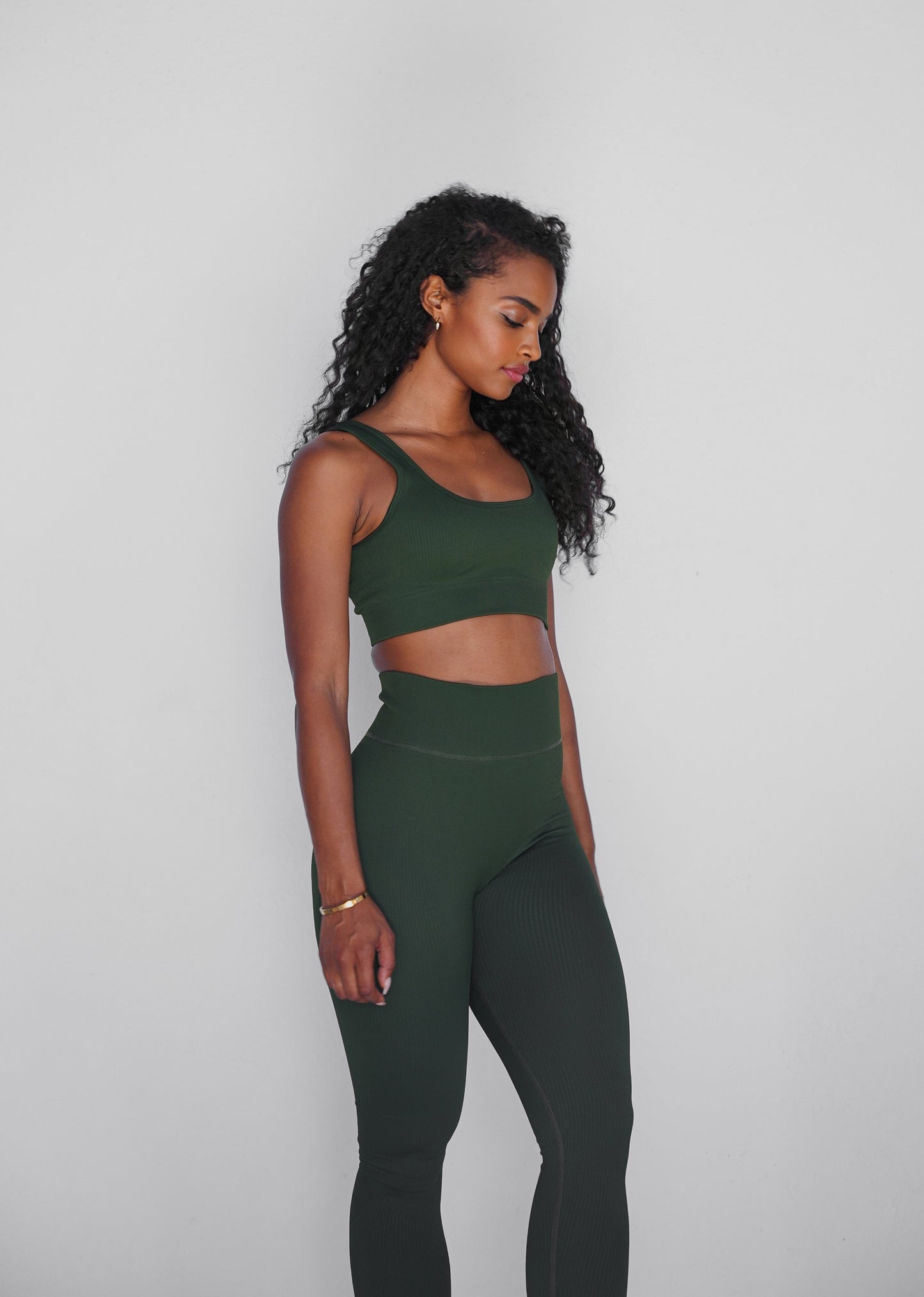 Axel Leggings | Forest Green