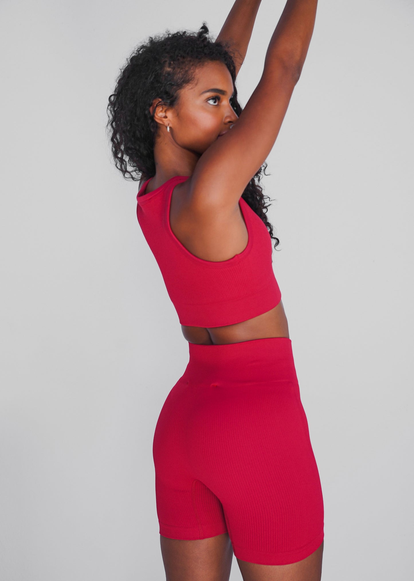 Eva Crop | Red